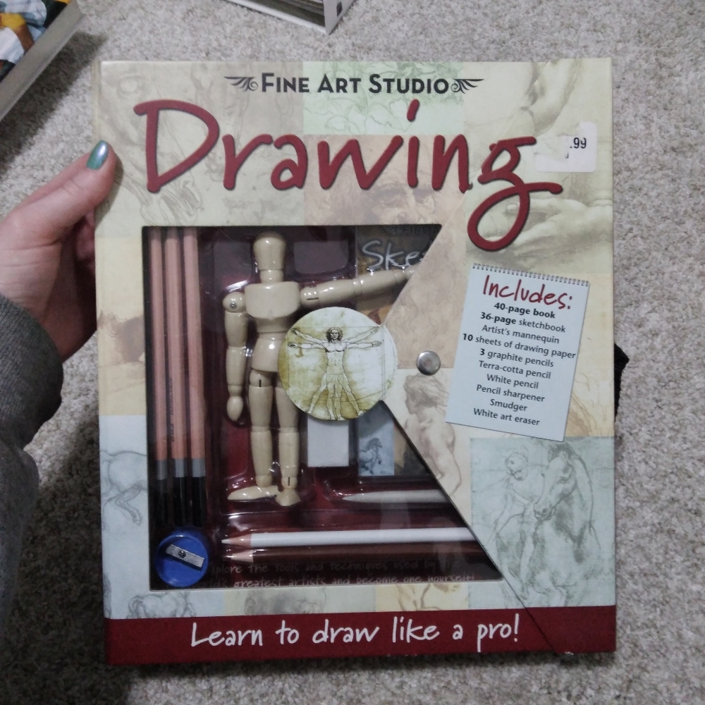 Fine Art Studio Drawing Box Kit